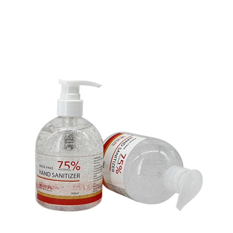 500ml Refillable Hand Wash Sanitizer Gel Pet Pump Bottle