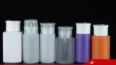 PP/PE/PETG botellas de plástico blanco (WDC10) para envases de cosméticos